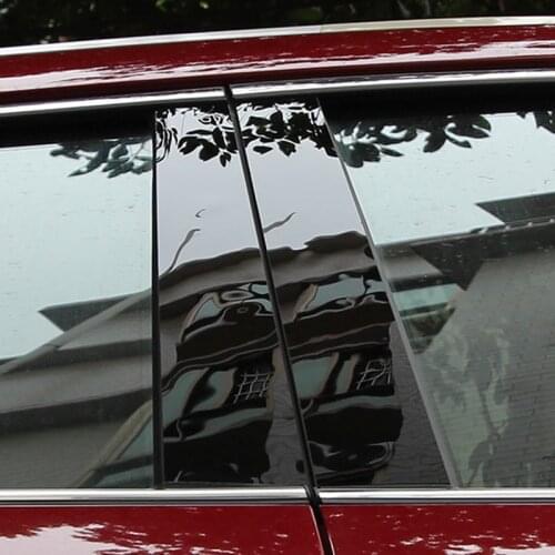 6/8pcs for dongfeng DFSK 580 Middle column decoration Glossy silver black