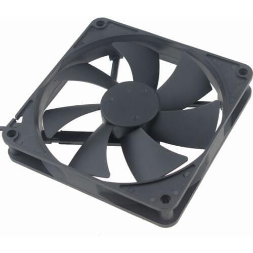 DC12V 24V 2pin 140mm 14cm 14025 brushless mute cabinet cooling fan