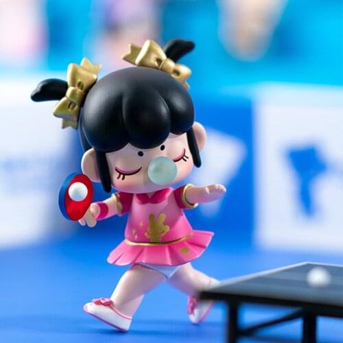 Anime Rolife Nanci Sports Meeting Figures Blind Box Guess Bag Caja Ciega Toys Doll Cute Figure Desktop Ornaments Gift Collection