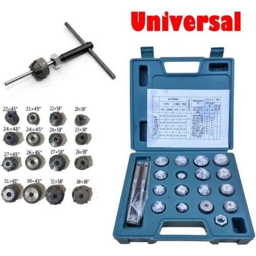 Valve Seat Reamer Motorcycle Repair Cutter Valve Tool Set Fit For Honda Suzuki
