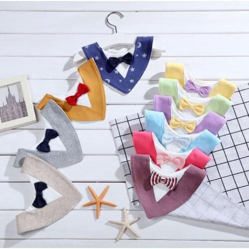 2021 Baby Bibs Burp Cloths Scarf Bibs Burp Cloths Cotton Infant Waterproof Feeding Bib Bandana Bibs Baberos Bebe Algodon