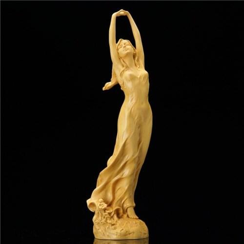 Figurine Girl fairy Statue Figure Modern Sculptures Resins Bookshelf Sculpture Decoration Garden Statues Images and Sculptures