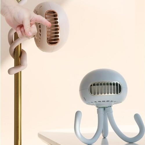 Baby Student Dormitory Portable Silent Office Desk Top Usb Small Mini Fan Stroller Fan Fan Without Blades