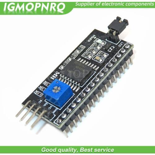10PCS IIC I2C TWI SPI Serial Interface Board Port 1602 2004 LCD LCD1602 Adapter Plate LCD Adapter Converter Module PCF8574