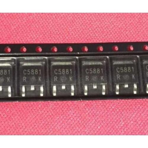 20pcs/lot 2SC5881 C5881 TO-252 NPN 60V 5A New original