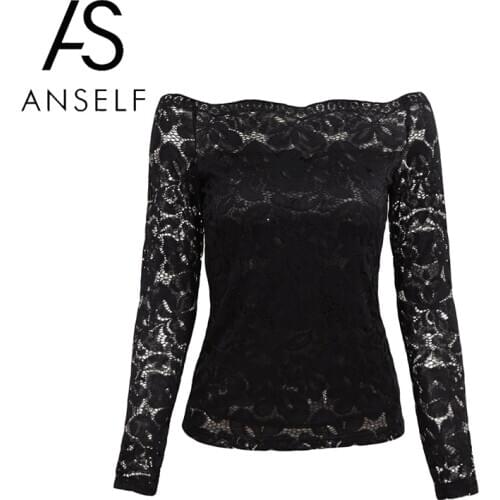 ANSELF Lace Blouses