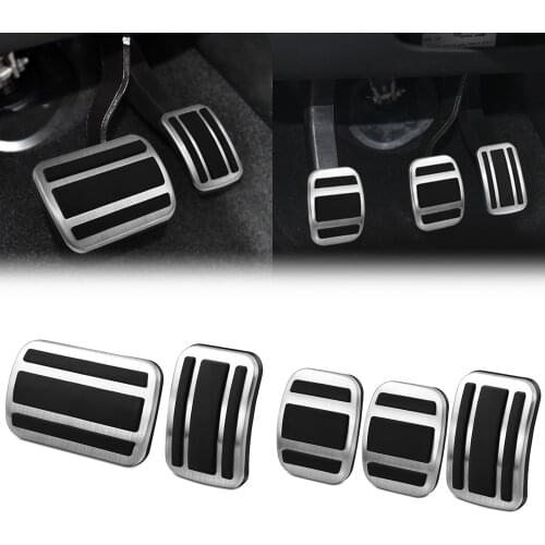 Car Accelerator Pedal Brake Clutch Pedals Kit Cover for Peugeot 308 308S 408 4008 5008 for Citroen C5 Aircross