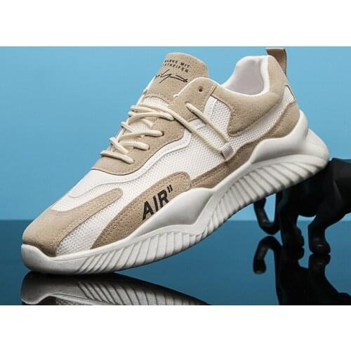 Damyuan Men's White Sneakers