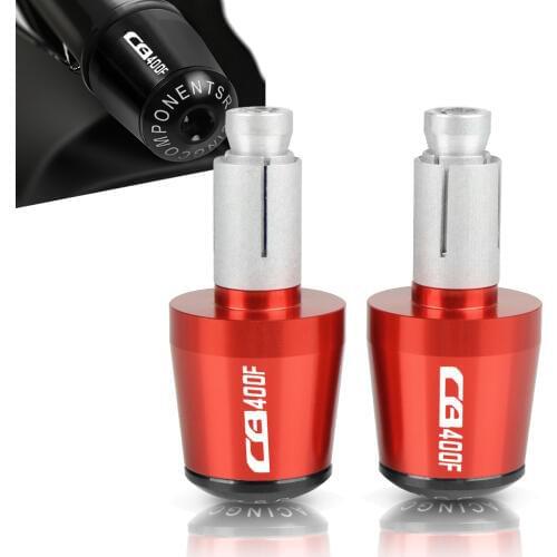 For HONDA CB400F CB1 CB 400F CB400SF 2013 2014 2015 7/8'' 22MM CNC Motorcycle Accessories Handlebars Bar Ends Grips Slider