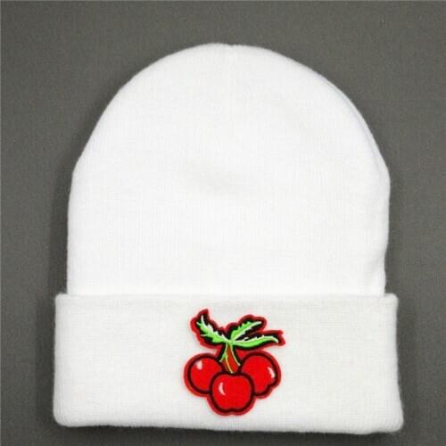 Love panda embroidery Cotton Thicken knitted hat winter warm hat Skullies cap beanie hat for men and women 239