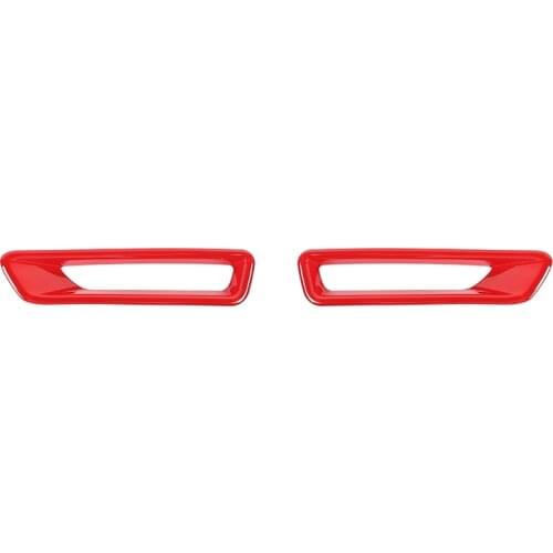 Front Light Eyebrow Decoration Cover Trim Fog Light Sticker for Ford Mustang 2010 2011 2012 2013 2014
