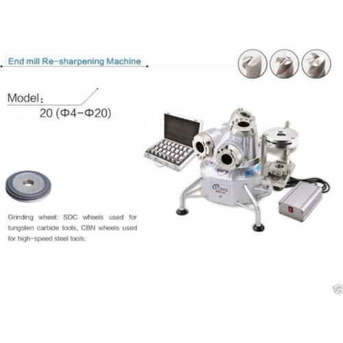 New End mill re-sharpening machine 20 y313