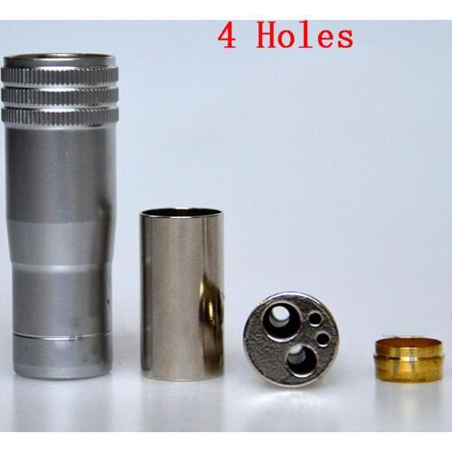 10PCS Dental Turbine Adapter Holes Changer for High Speed Handpiece 4 hole 2 Hole handpiece Connector Dentist Equipment