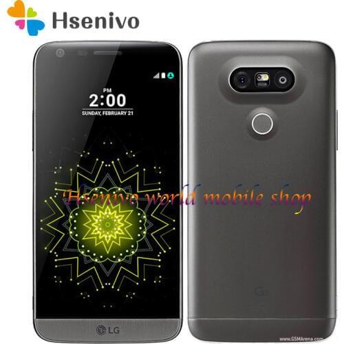 Original Unlocked LG G5 H840 Quad Core 5.7 Inches 4GB RAM 32GB ROM WIFI GPS 16.0MP 13.0MP LTE 4G Mobile Phone