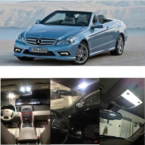 LED interior lighting complete set For Mercedes E-Klasse A207 Cabriolet C207 Facelift Coupe C207 VorFacelift Coupe