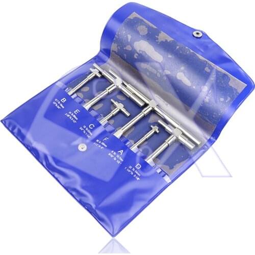 8-150mm inner diameter telescopic gauge adjustable inner diameter gauge round head aperture gauge measuring tool