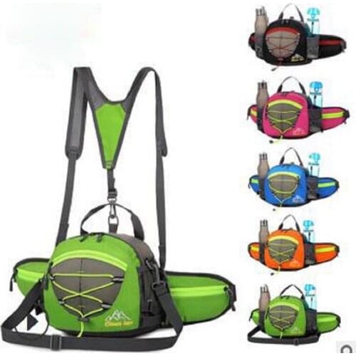 Outdoor sports riding travel wallet Multifunctional Shoulder Messenger Portable Travel Mountaineering Backpack