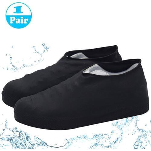 Waterproof Rain Shoe Covers Boots Cover Overshoes Reusable Rainproof Skidproof Protectors Rubber Silicone For Cycling Fishing