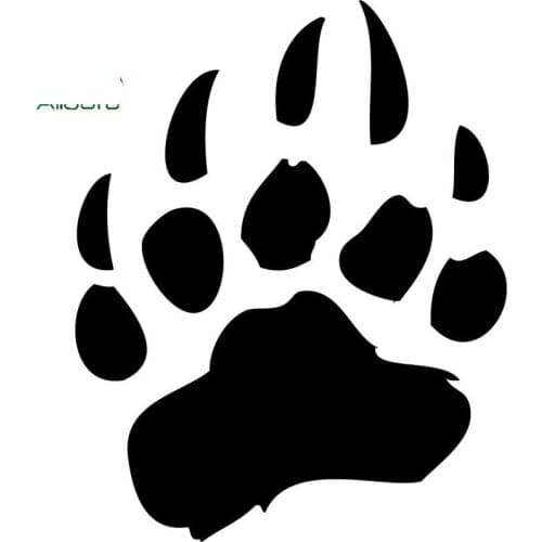 Aliauto Funny Cartoon Car Sticker Big Bear Paw Auto Styling Accessories Fashion Vinyl Cover Scratches Waterproof Apply To Car