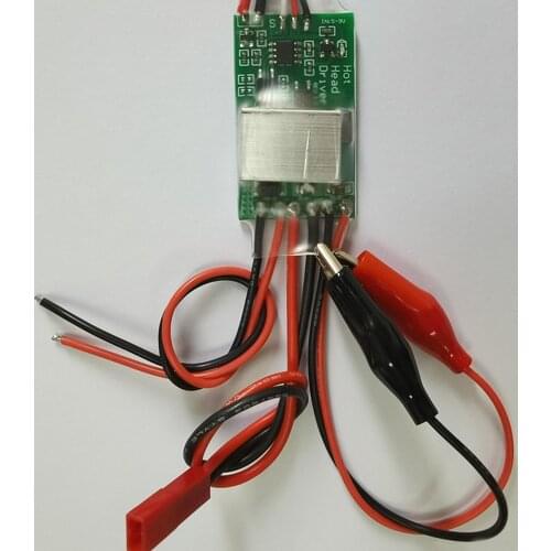 1pc Universal Glow Head Driver Igniter Controllers with One-Key Start Power Supply 3S 12V for RC Drone Methanol Engine Igniting