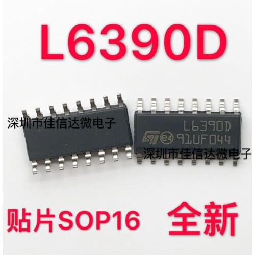 100% New Original 5pcs/lot High Quality L6390DTR L6390D L6390 SOP-16