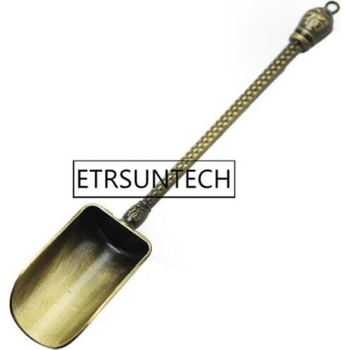 100pcs Tea Scoop Spoon Chinese Tea Spoons Copper Tea Leaves Chooser Holder Chinese Kongfu Tea Tools Accessories