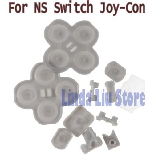 20sets/lot Conductive rubber D-Pad Replacement Buttons Full set for NS Switch Left Right Rubber Pad Repair Parts