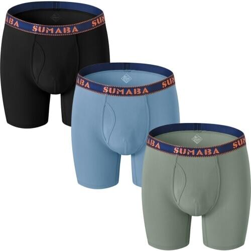 3PCS Breathable Boxer For Men Slip Underpants Man Shorts Boxer Batch Sexy Mens Multicolor Combination