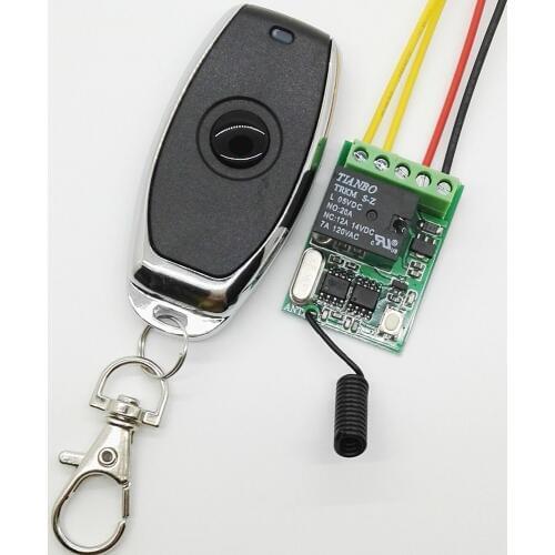 Computer on off button Wireless Switches Trigger button Door Opener Remote Control Switch Relay Contact RF RX TX NO COM NC315433