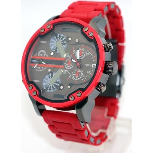 Creative Large Red Watches Mens Fashion 2020 Big Wrist Watch For Men Luxury Casual Hour Unique Military Aaa Luxury Watch Zegarki