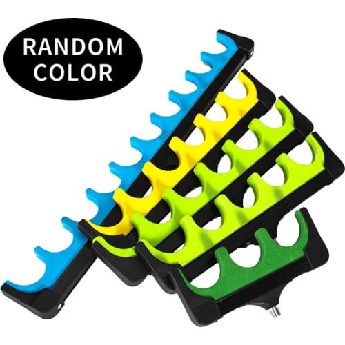 QHOE 3/5/6/10 Holes Fishing Rod Holder Feeder Rod Stand Holder 16-48cm EVA Soft Fishing Pole Tackle Carp Fishing Accessories