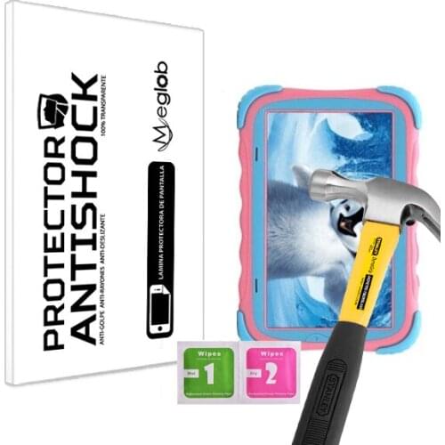 Screen protector Anti-Shock Anti-scratch Anti-Shatter compatible with Tablet Irulu BabyPad 5