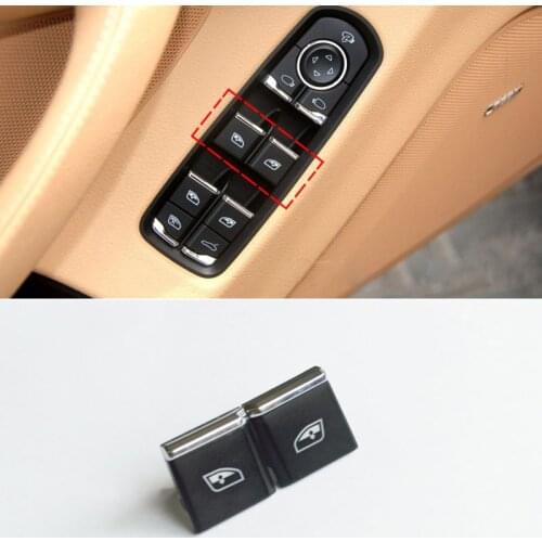Car Window Switch Button Cover Repair Replacement Accessories For Porsche Panamera cayenne 2010-16/ Macan 2014-18