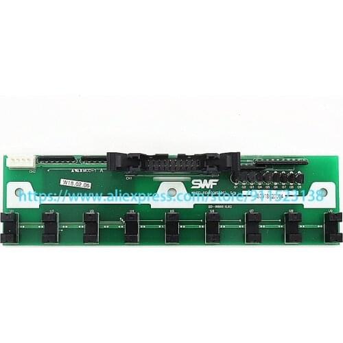 Good Quality SWF Sunstar Embroidery Machine Spare Parts Genuine Wheel Sensor Board Card 9 Needles 9 Colors WHEEL REV02 (HS-9C)