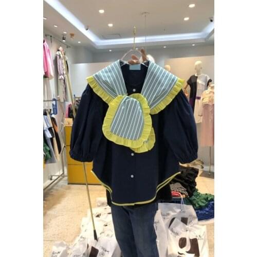 Женские рубашки в полоску Jfmhrx China At AliExpress