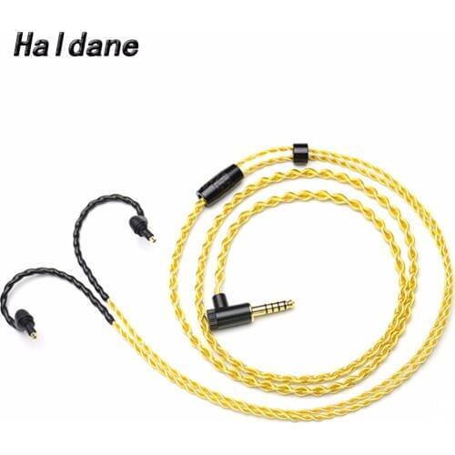 Free Shipping Haldane 1.2Meter 2.5/3.5/4.4mm Balanced Headphone Upgrade Cable for EX600 EX800 EX1000 EXK MDR7550