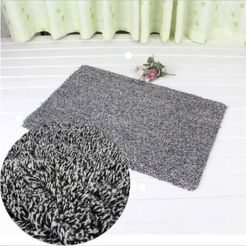 Indoor Super Absorbs Doormat Latex Backing Non Slip Door Mat for Small Front Door Inside Floor Dirt Trapper Cotton Entrance Rug