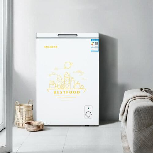 MeiLing Energy saving of household small freezer and commercial refrigeration freezer refrigerator 100L