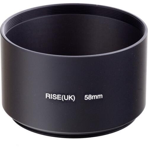 58mm Professional Telephoto Metal Lens Hood 58mm Screw In 58mm Filter Thread