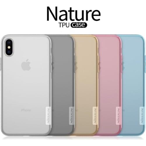 Nillkin Phone Bag Cases for iPhone x Case TPU Slim Crystal Clear Silicone Protective Sleeve for iPhone x phone original covers