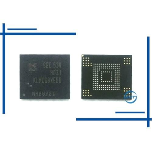 New10piece KLMCG8WEBD-B031 EMMC 5.0 BGA153 Memory IC