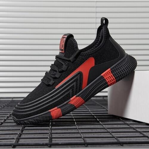 New Tide Shoes Sports Shoes Mens Breathable Driving Mesh Shoes Wild Trend Mens Tennis Casual Shoes