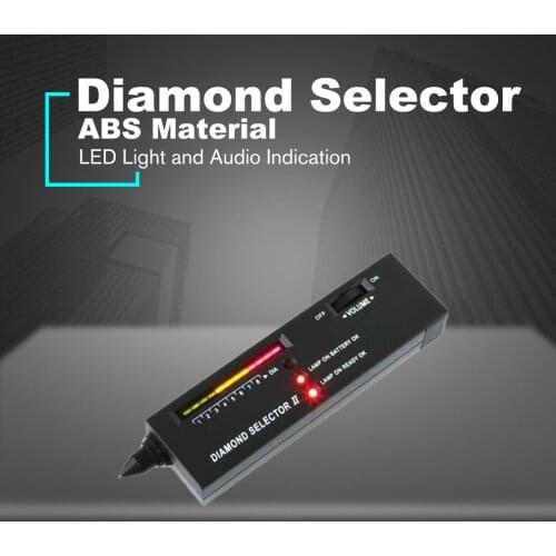 New Digital Diamond Gems Tester Pen Portable Gemstone Selector Tool LED Indicator Accurate Reliable Jewelry Test Tool