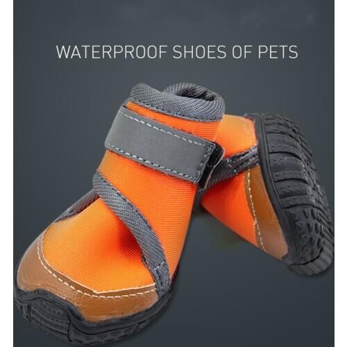 Large Dog Shoes Pet Boots Waterproof And Warm Fashion Pets Botas Outdoor Anti-drop Wear-resistant Buty Dla Psa Perro Puppy Chien