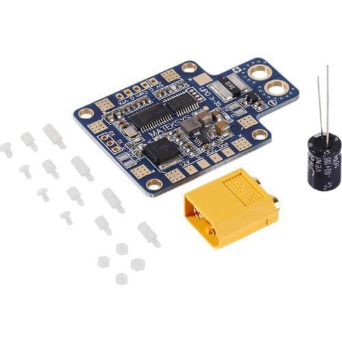 Power Distribution Board PDB HUBOSD ECO X TYPE, W/STOSD8, CURRENT SENSOR DUAL BEC & XT60 for FPV Racing Drone Quadcopter