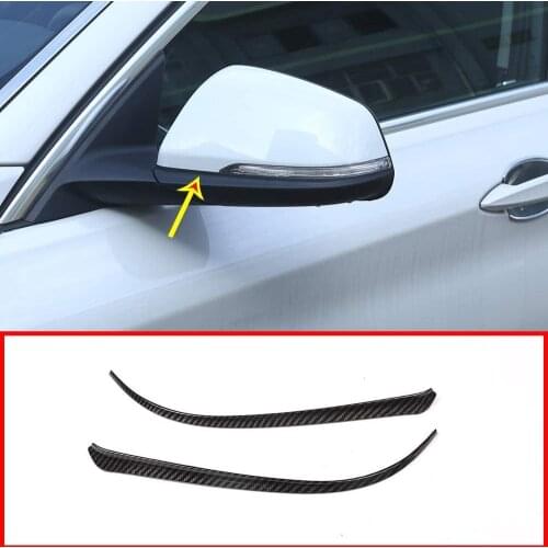 ABS Side Rearview Mirror Strips Trim For BMW X1 F48 1/2 Series Active Tourer F45 F46 218i 2016-2017 X2 F47 2018