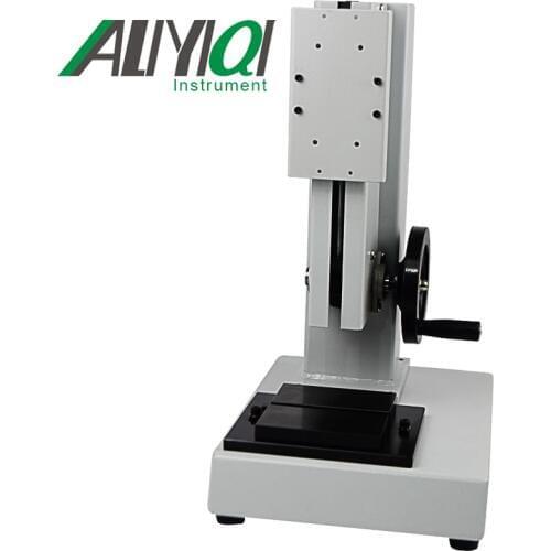 ASC-S-500N-500 Side shaking vertical test stand force gauge test stand wooden high precision with digital force gauge