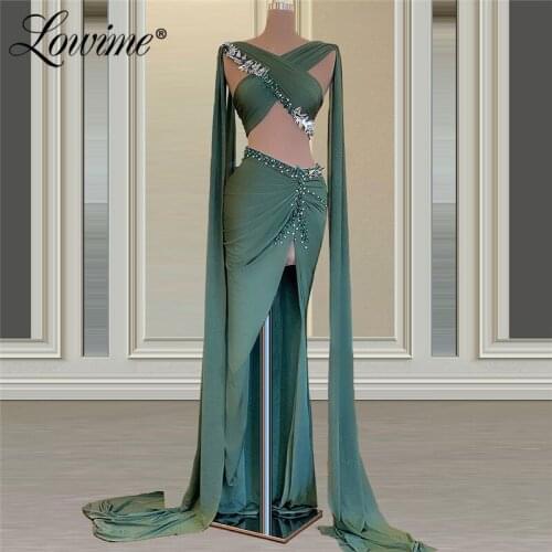 Special Design Arabic African Party Dress Long Sexy Celebrity Dresses Prom 2021 Customized Dubai Evening Gowns Robe De Soiree