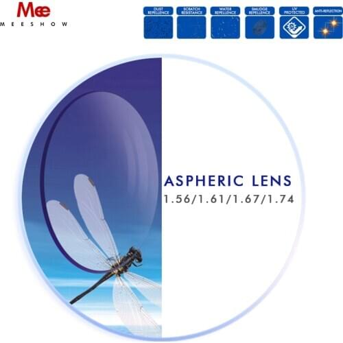 1.56 1.61 1.67 1.74 (+12.00~-12.00) Prescription LENS Resin Aspheric Glasses Lenses Myopia Hyperopia Presbyopia Optical Lenses