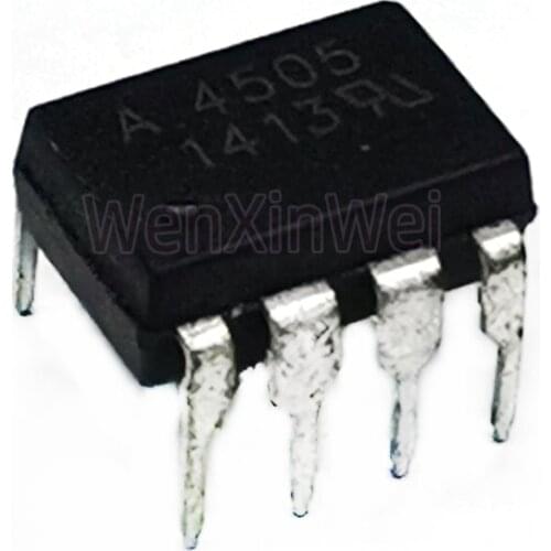 10PCS/LOT HCPL-4505 DIP-8 HCPL4505 DIP8 A4505 Photoelectric Coupler
